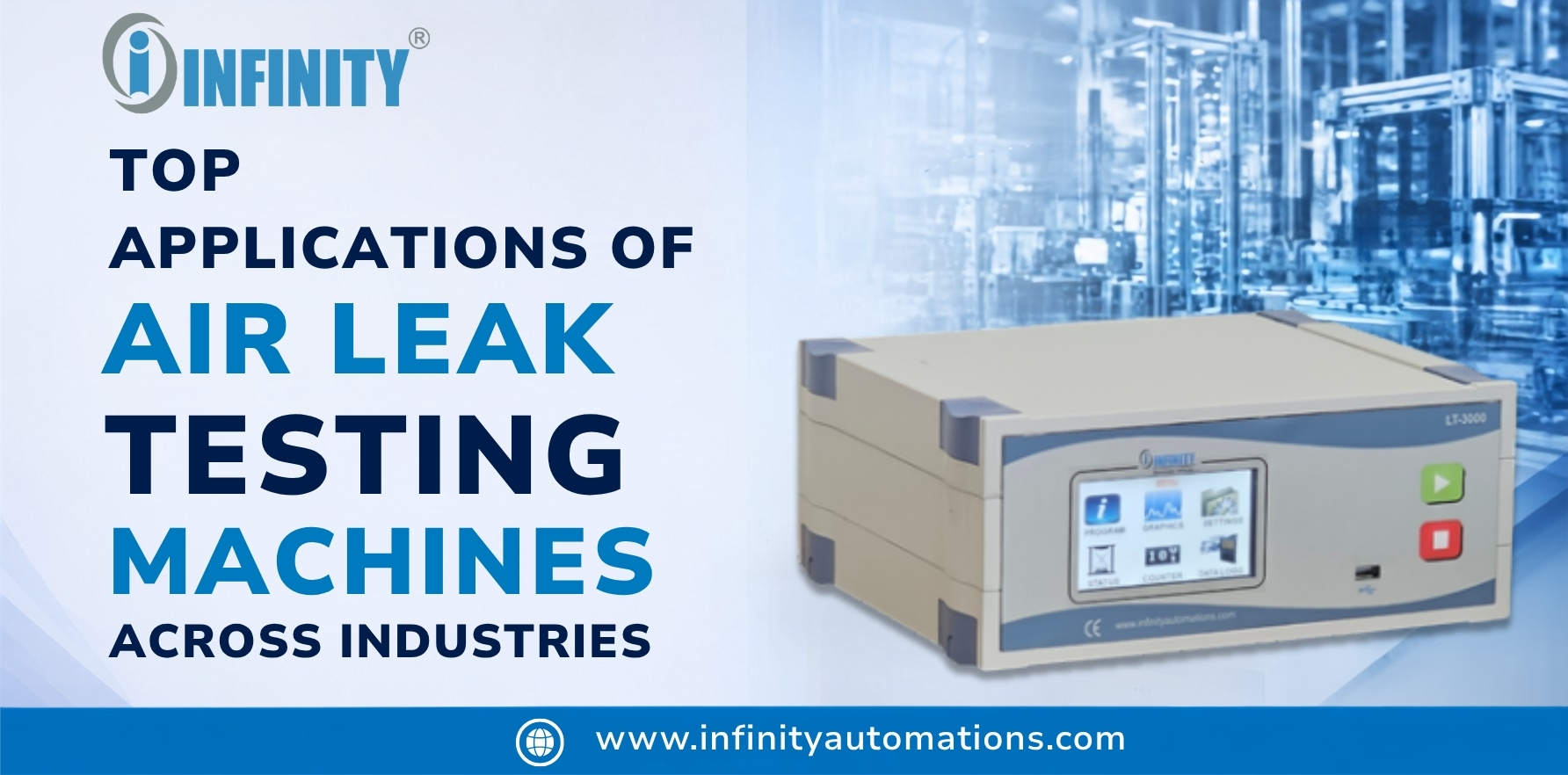 Air Leak Testing Machine Applications across industries