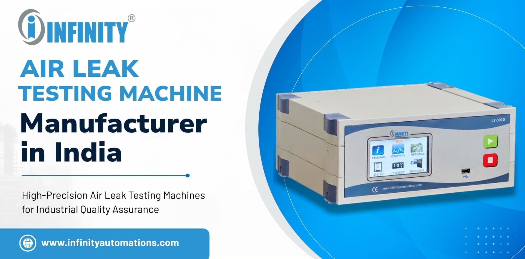 Air Leak Testing Machine Manufacturer in India - Infinity Automation