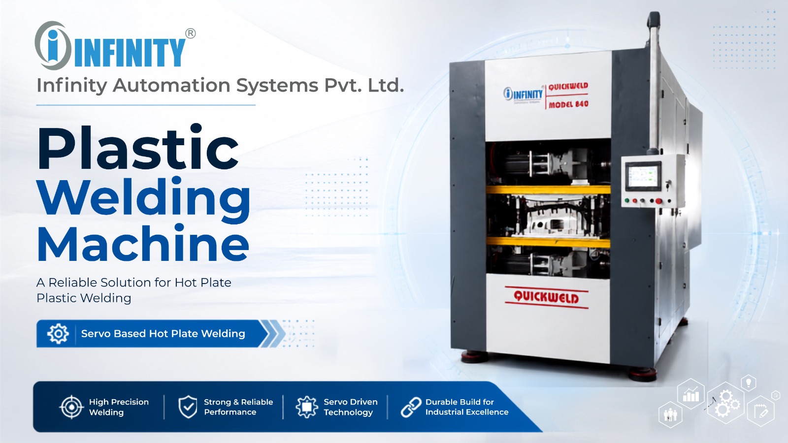 Plastic Welding Machine and Hot Plate Welder for Industrial Manufacturing